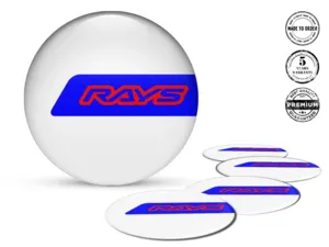 Rays Cupola Logo Bombata Perfetto Adesivo Ruota